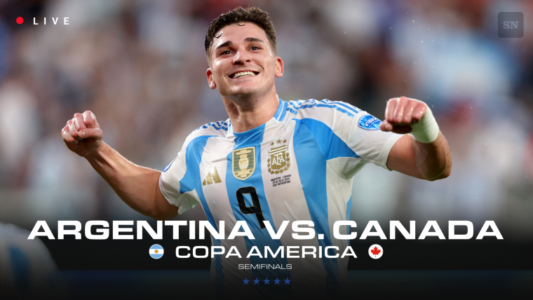 Argentina vs. Canada live score, updates: Copa America 2024 semifinal result as Julian Alvarez scores first