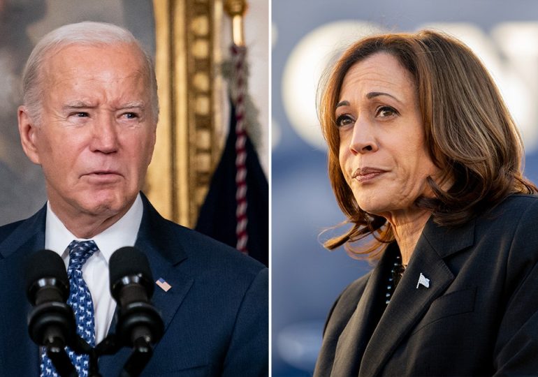 Biden makes bizarre call in to Harris headquarters hours after dropping out of race