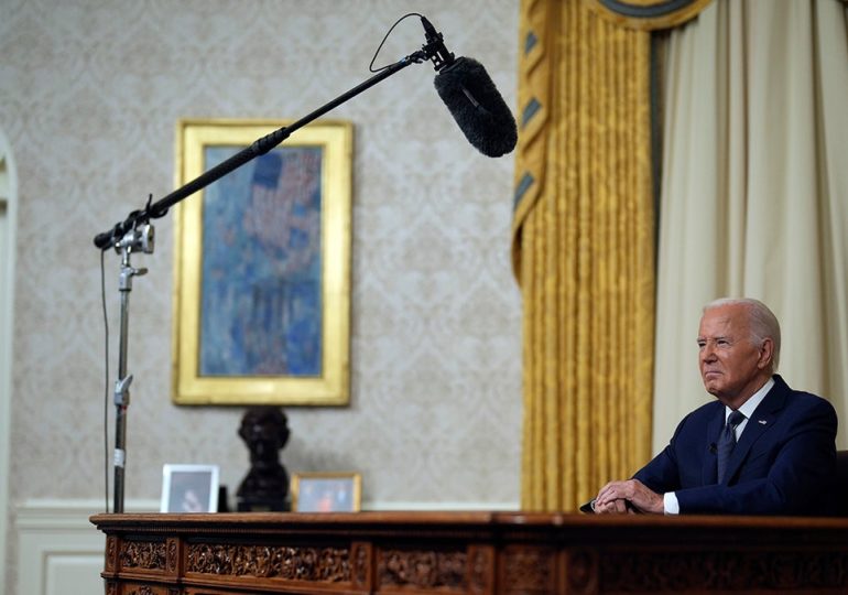 Biden says politics must never be 'a literal battlefield' or 'killing field' in post-Trump shooting address