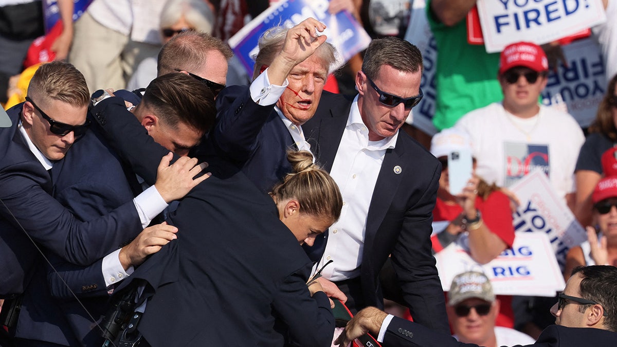 Donald Trump defiantly pumps fist after being shot