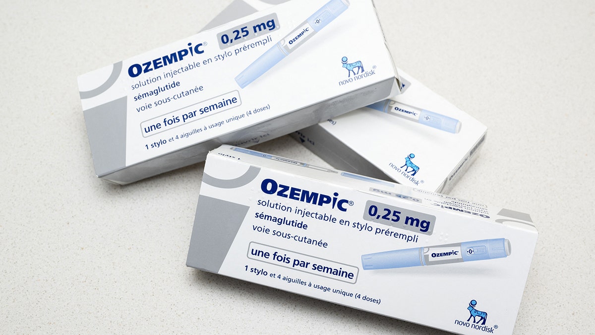 Ozempic boxes