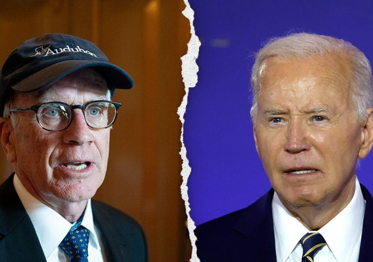 First Dem senator calls for Biden to drop out 'for the good of the country'