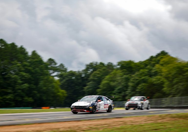 Neto, Ricca, Garcia win TC America Race 1 at VIR in tricky weather