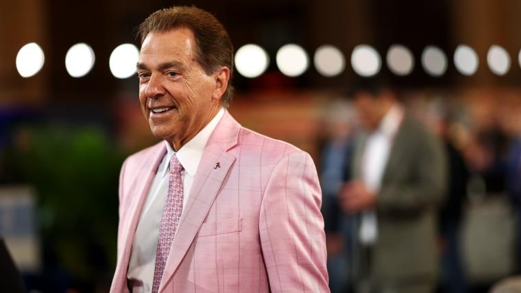 Nick Saban picks Texas, Georgia -- NOT Alabama -- in 2024 SEC