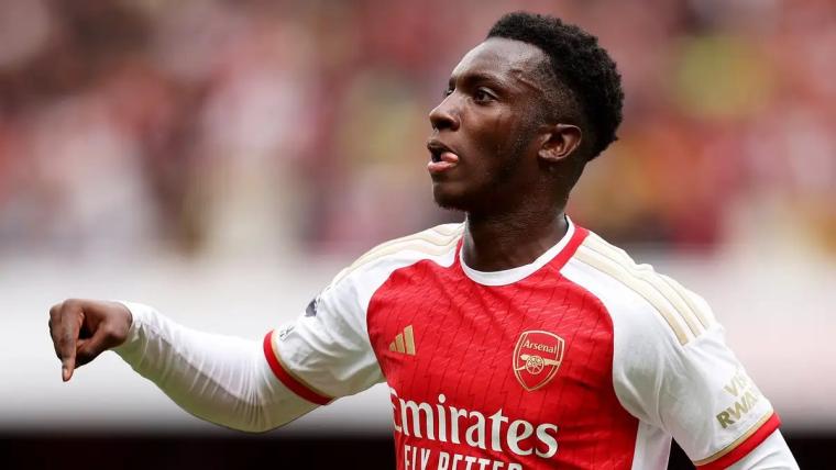 Mikel Arteta drops huge hint into Eddie Nketiah's future at Arsenal: 'That’s why they’re here'