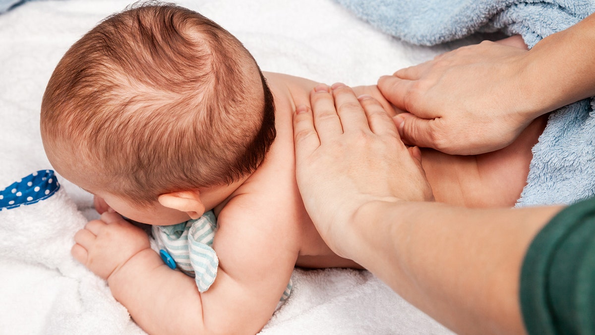 Baby chiropractic treatment