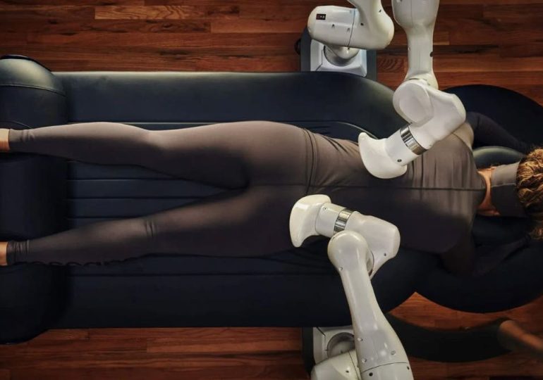 Ready for some robo-relaxation at the gym or your next hotel stay?