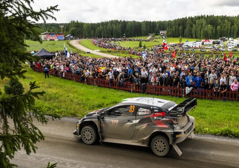 Rovanpera closes in on first WRC Rally Finland win after dominant Saturday