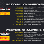 2025 Trans Am schedule includes series’ first visit to Barber Motorsports Park