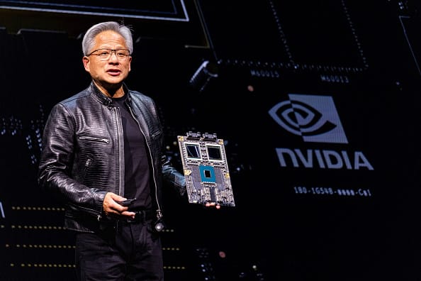 Asian chip-related stocks rally on renewed AI optimism after Nvidia CEO comments