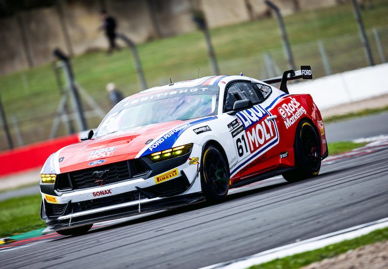 Evans making a mark with a Mustang in Europe