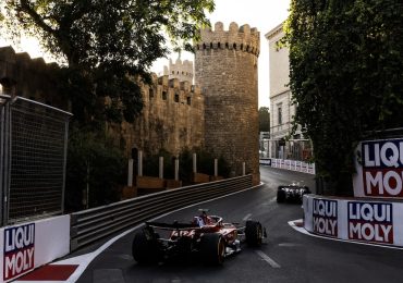 Leclerc upbeat after quick rebound from Baku crash in practice