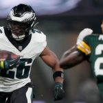 Saquon Barkley stats vs. Packers: Star running back scores three touchdowns in breakout Eagles debut