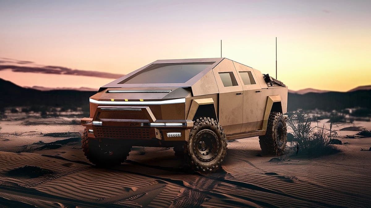 Tesla's Cybertruck gets military makeover with tactical twist