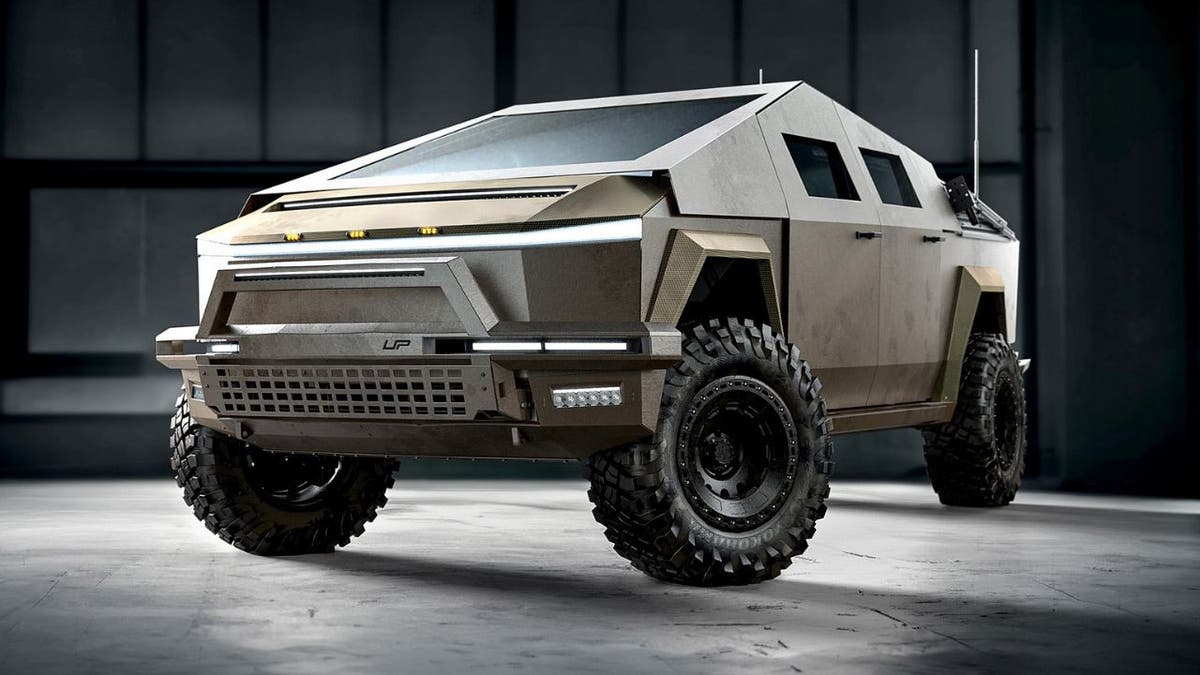 Tesla's Cybertruck gets military makeover with tactical twist