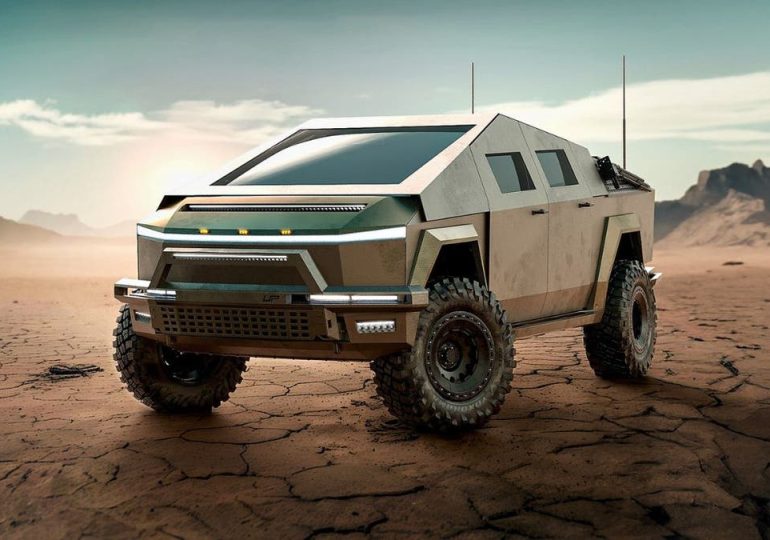 Tesla's Cybertruck gets military makeover with tactical twist