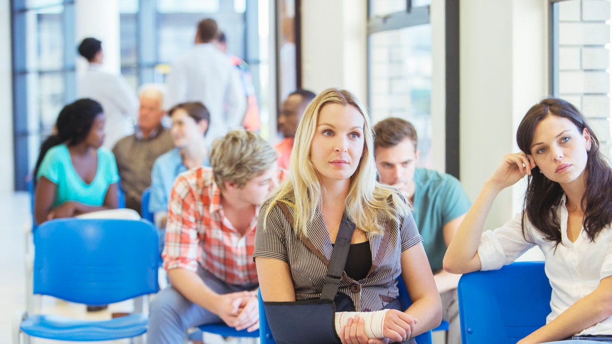 Hospital waiting room