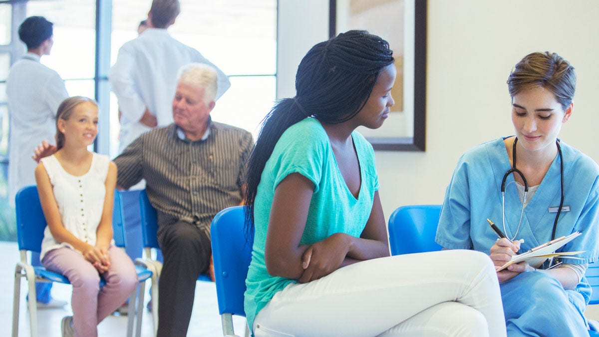 Hospital waiting room