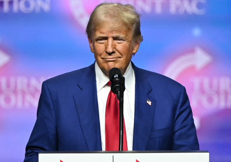 Trump declares Harris campaign is ‘imploding’ in tax cut-focused Vegas rally: ‘leading by so much’