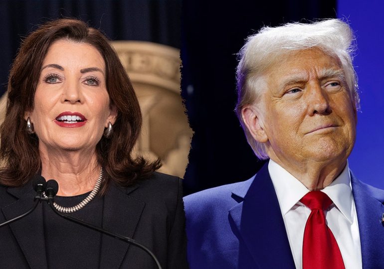 Hochul has 'very cordial' call with Trump following combative press conference with AG James