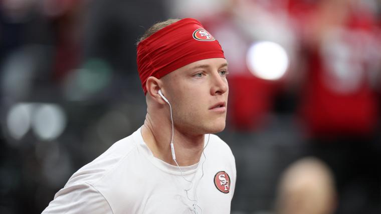 Is Christian McCaffrey playing this week? Latest injury news, updates on 49ers RB for Week 10 vs. Buccaneers