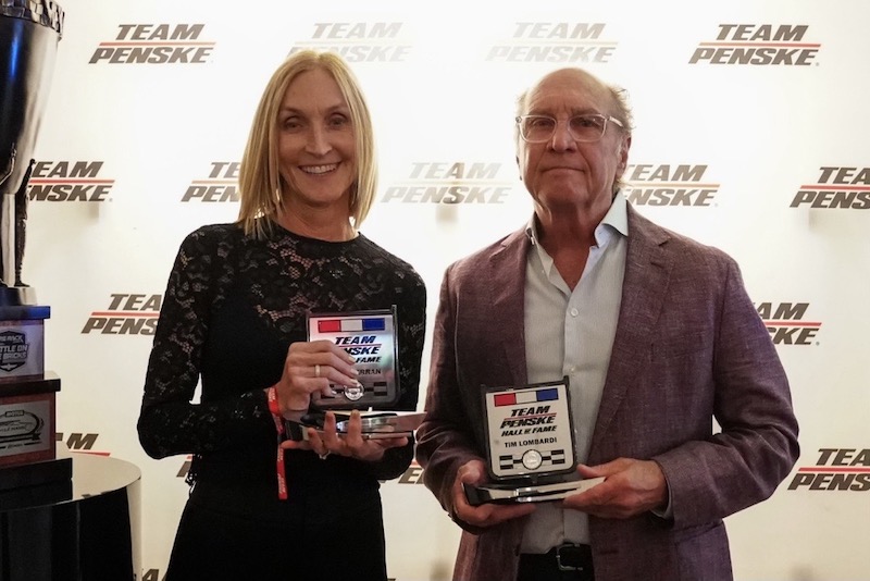 De Ferran, Lombardi inducted into Team Penske Hall of Fame