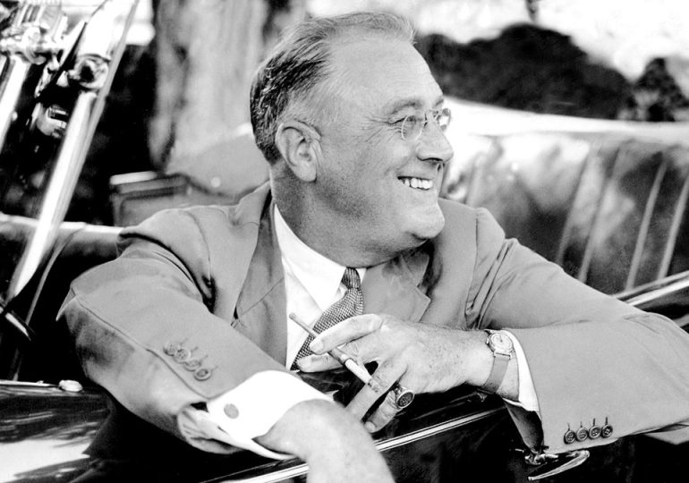 President Franklin D. Roosevelt sold Christmas trees to local residents on his own estate in the 1930s