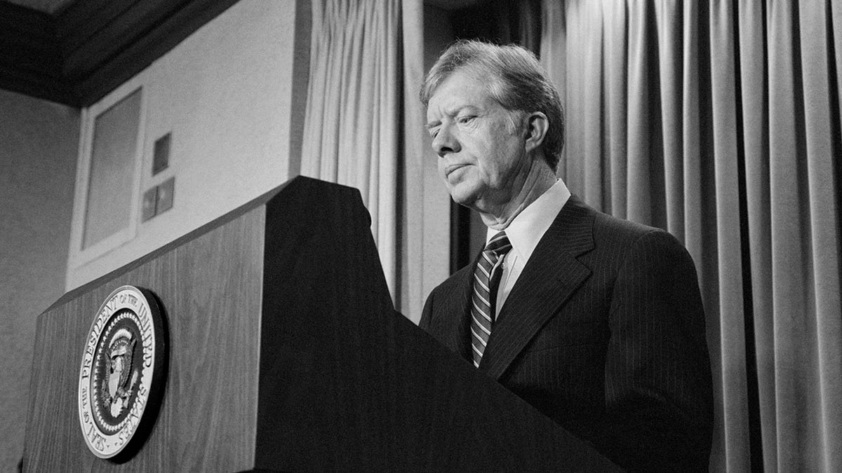 A photo of Jimmy Carter as president