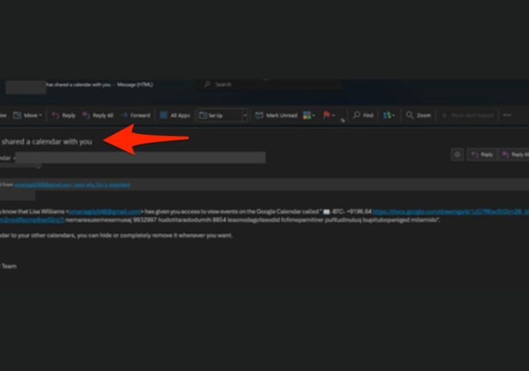 Don’t be so quick to click that Google Calendar invite. It could be a hacker’s trap