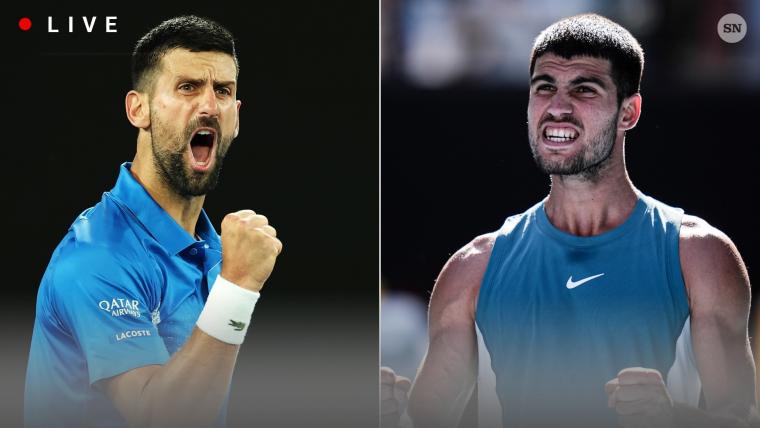 Novak Djokovic vs. Carlos Alcaraz LIVE score, updates, commentary from Australian Open quarter-finals