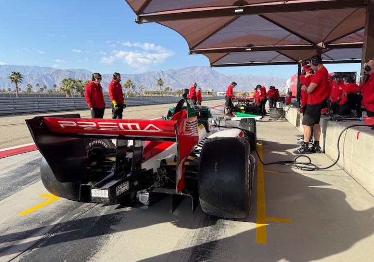 PREMA starts strong in first IndyCar test