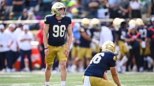 Who is Mitch Jeter? Everything to know about Notre Dame’s kicker during College Football Playoff run