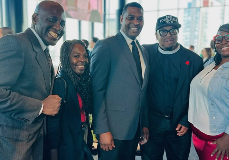 Biden Cabinet official poses for photo with one of Farrakhan's 'top soldiers' at DNC