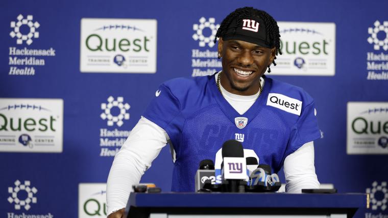 Giants star wide receiver reveals legendary new jersey number