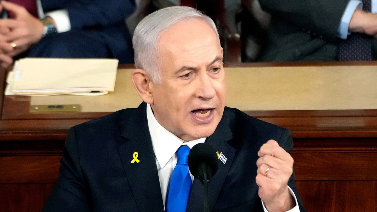 Netanyahu speaks to US Congress