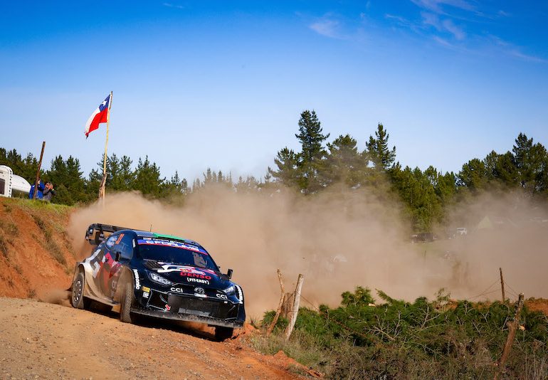 Tanak 0.4s ahead of Evans after WRC Rally Chile’s ultra-close Friday   