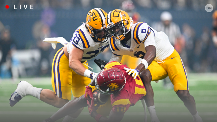 USC vs. LSU live score, updates, highlights from Week 1 college football game