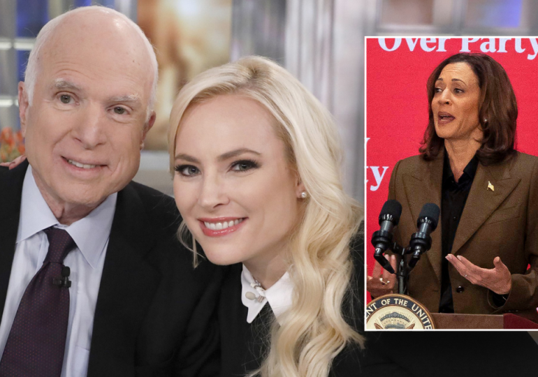 Meghan McCain calls out Kamala Harris over remarks about late Arizona senator: 'Don't make me start'