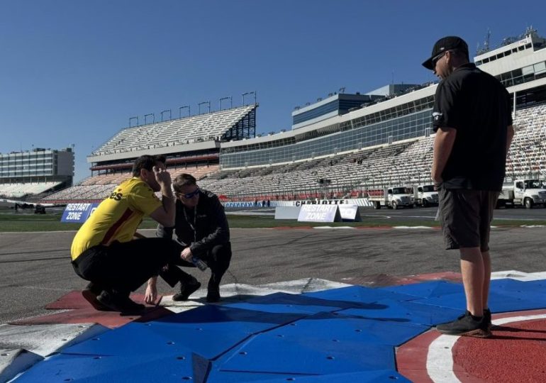 NASCAR alters Roval curbs at frontstretch chicane