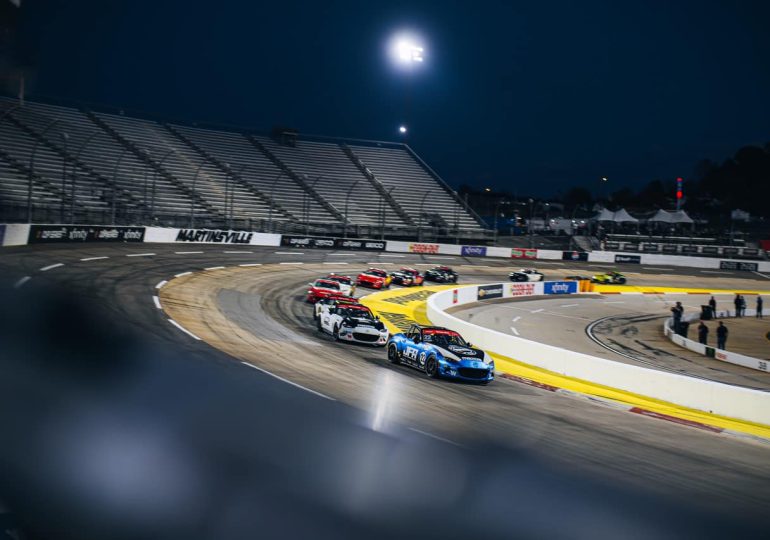 Thomas wins Mazda MX-5 Cup race at Martinsville Speedway