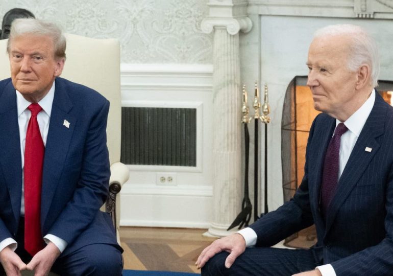 Trump's approval ratings jump in post-election poll, while Biden's figures sink to 4-year low